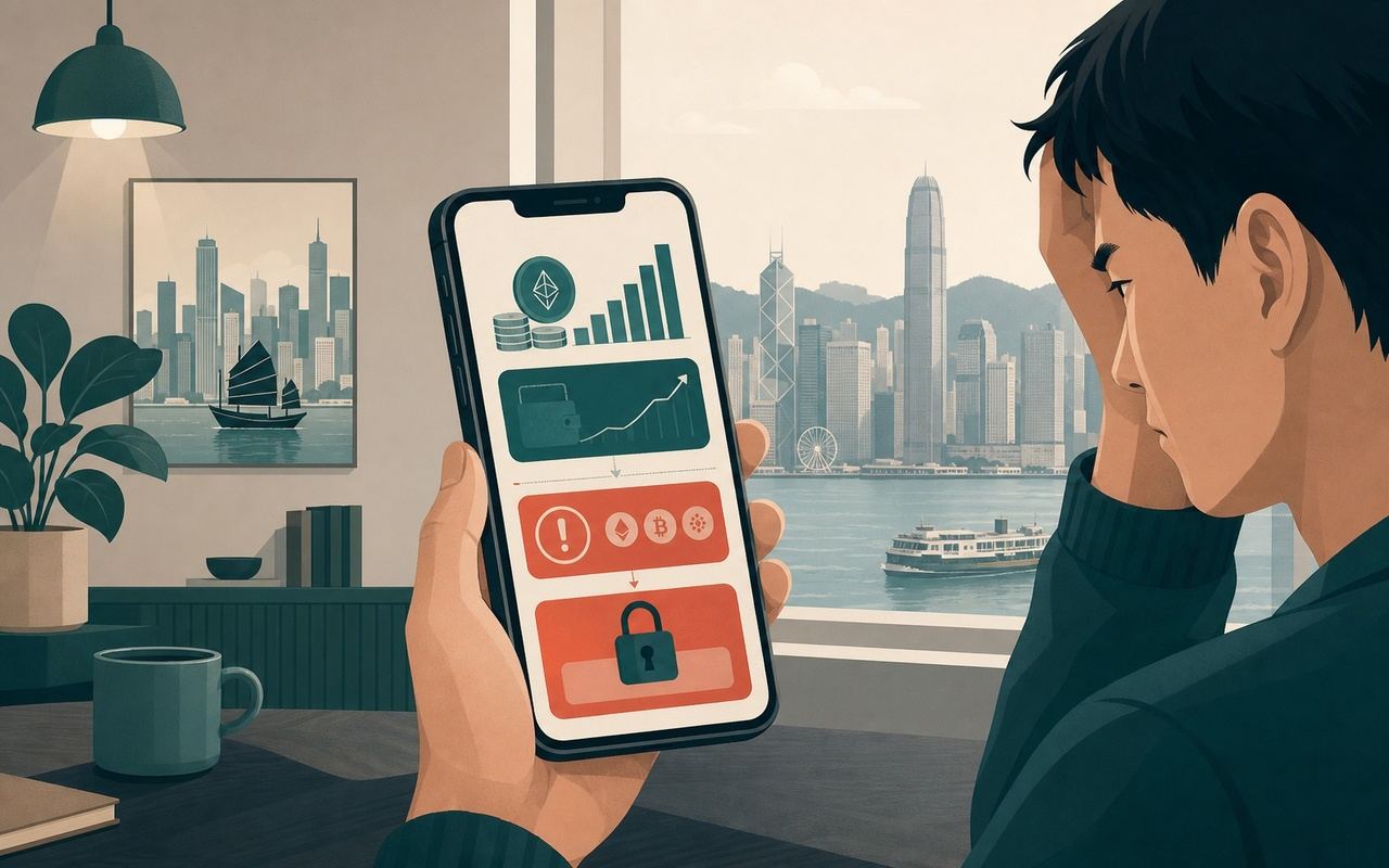 加密貨幣詐騙：荒謬提幣手續費騙局示意圖