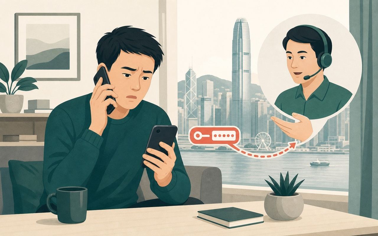 電話騙案：假冒客服取消自動扣費示意圖
